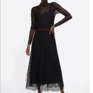 Zara mesh dress